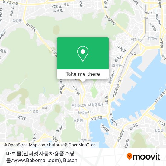 바보몰(인터넷자동차용품쇼핑몰 / www.Babomall.com) map