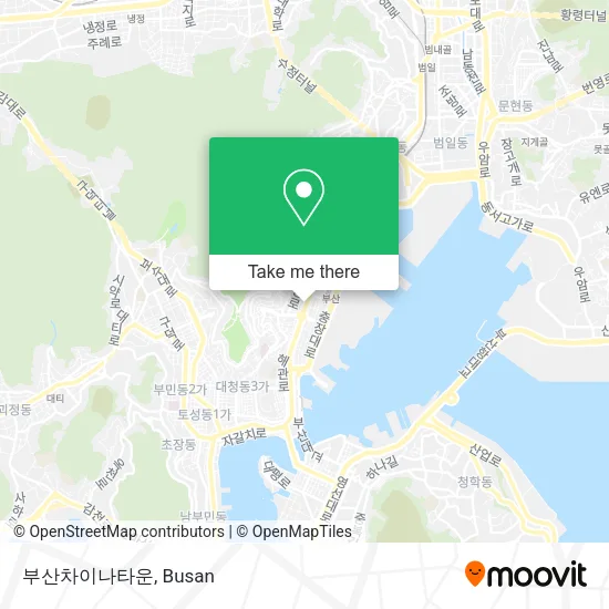 부산차이나타운 map