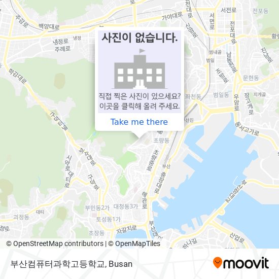 부산컴퓨터과학고등학교 map