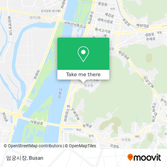 엄궁시장 map