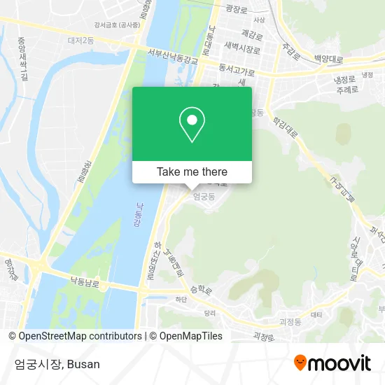 엄궁시장 map