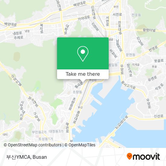부산YMCA map