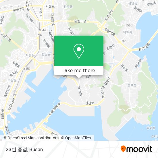 23번 종점 map