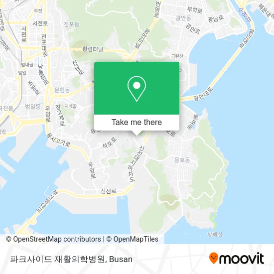 파크사이드 재활의학병원 map