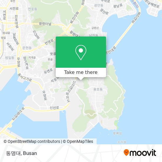 동명대 map