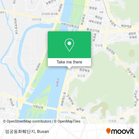 엄궁동화훼단지 map