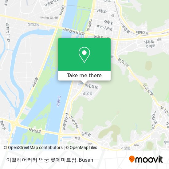 이철헤어커커 엄궁 롯데마트점 map