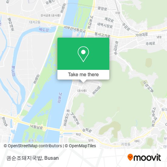 권순조돼지국밥 map