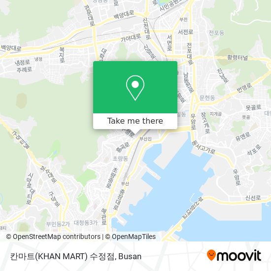 칸마트(KHAN MART) 수정점 map