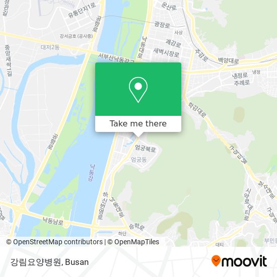 강림요양병원 map