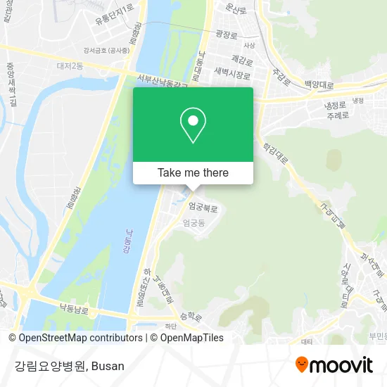강림요양병원 map