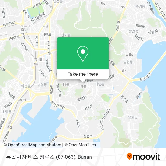 못골시장 버스 정류소 (07-063) map