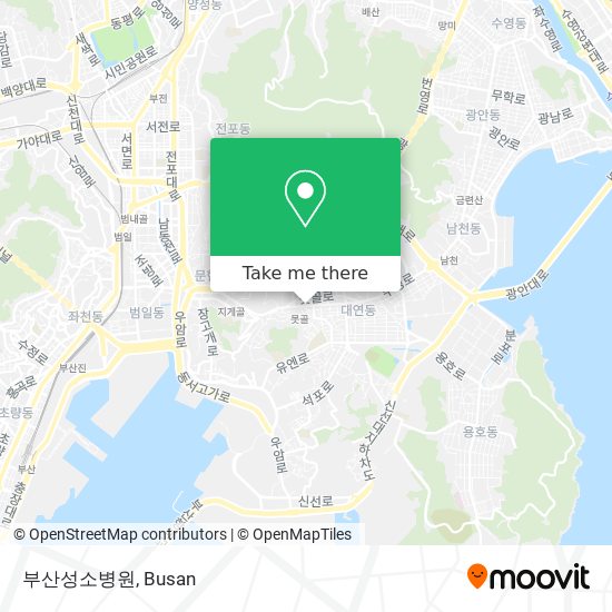 부산성소병원 map