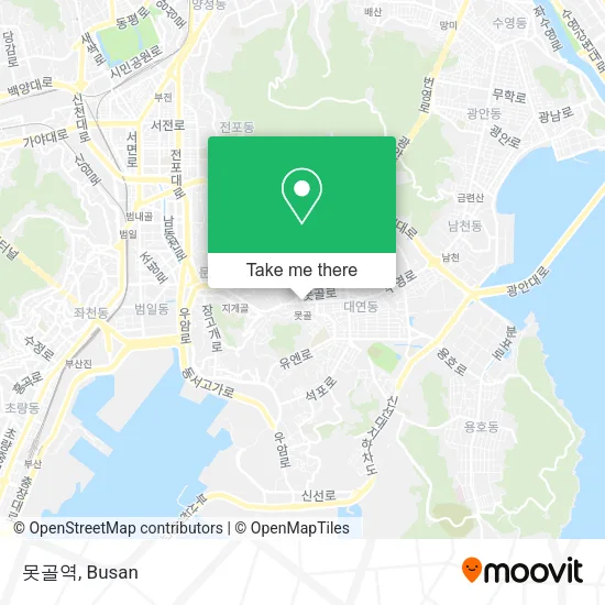 못골역 map
