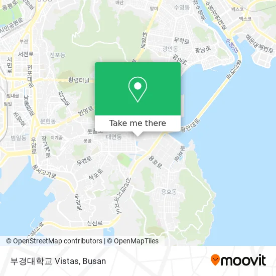 부경대학교 Vistas map