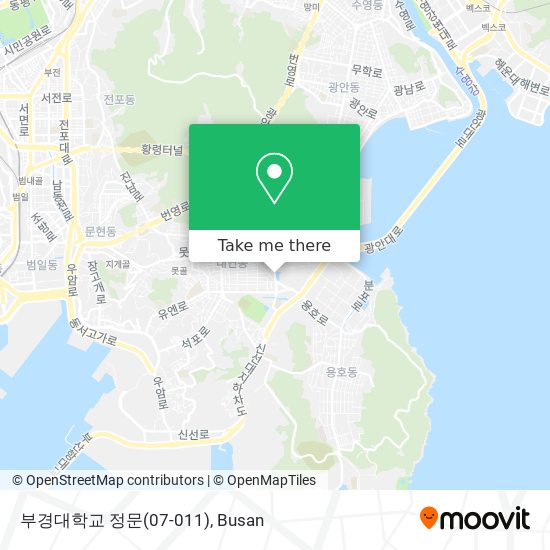 부경대학교 정문(07-011) map