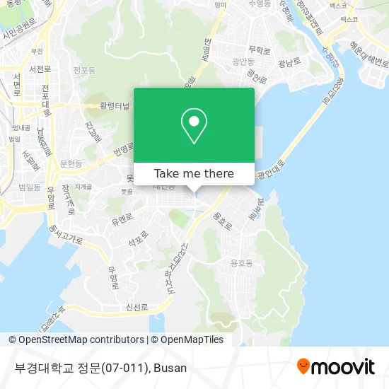 부경대학교 정문(07-011) map