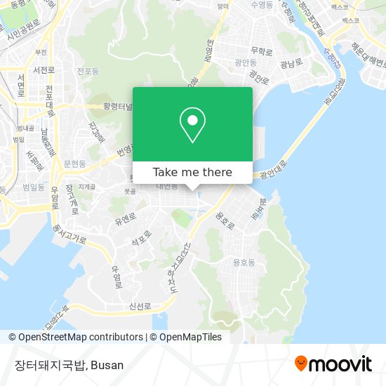 장터돼지국밥 map