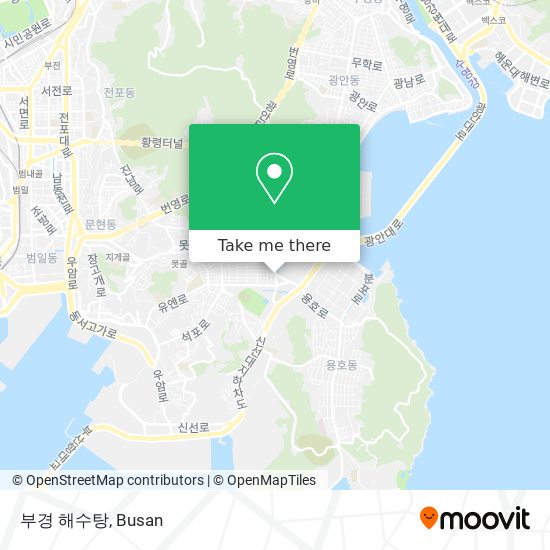 부경 해수탕 map