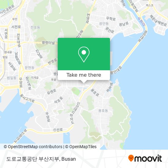 도로교통공단 부산지부 map