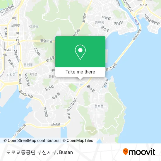 도로교통공단 부산지부 map