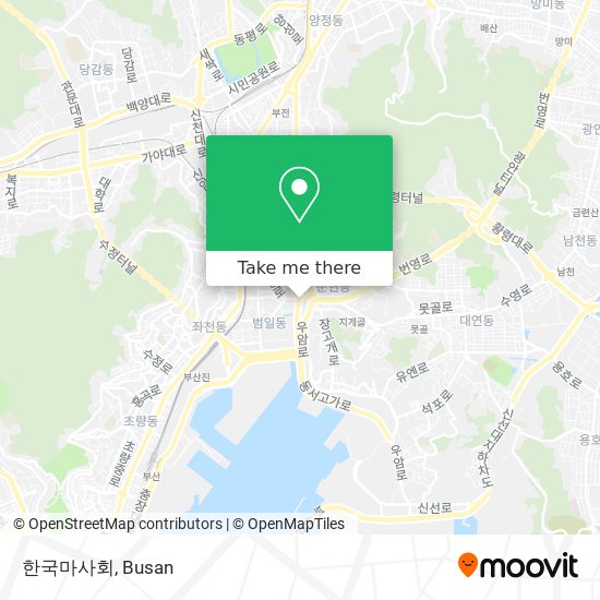 한국마사회 map