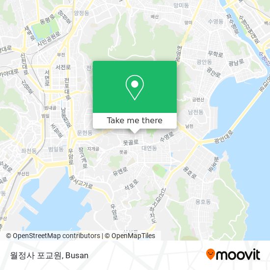 월정사 포교원 map