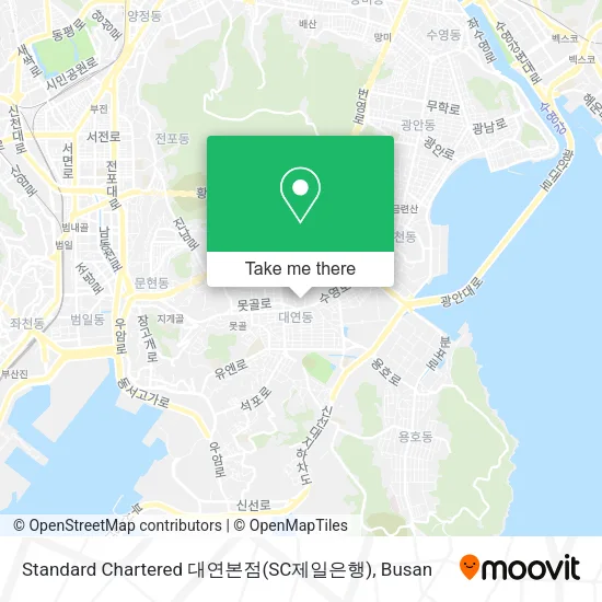 Standard Chartered 대연본점(SC제일은행) map