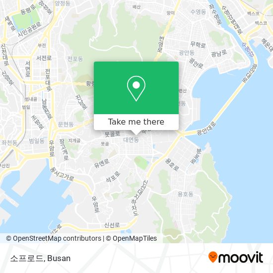 소프로드 map