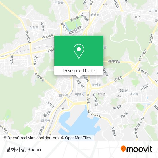 평화시장 map
