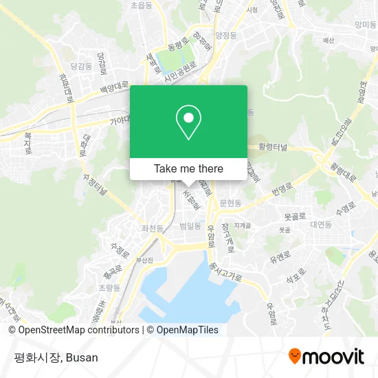 평화시장 map