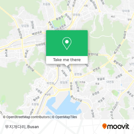 무지개다리 map