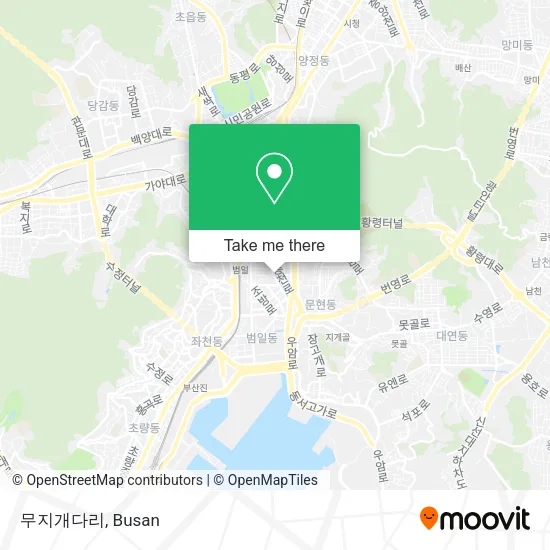 무지개다리 map