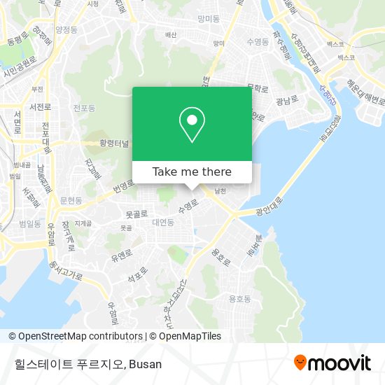힐스테이트 푸르지오 map