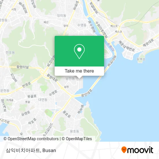 삼익비치아파트 map
