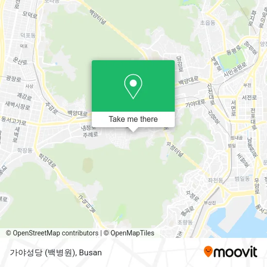 가야성당 (백병원) map