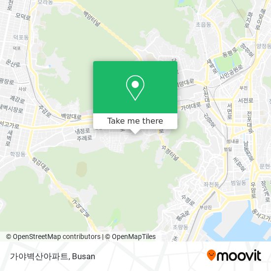 가야벽산아파트 map