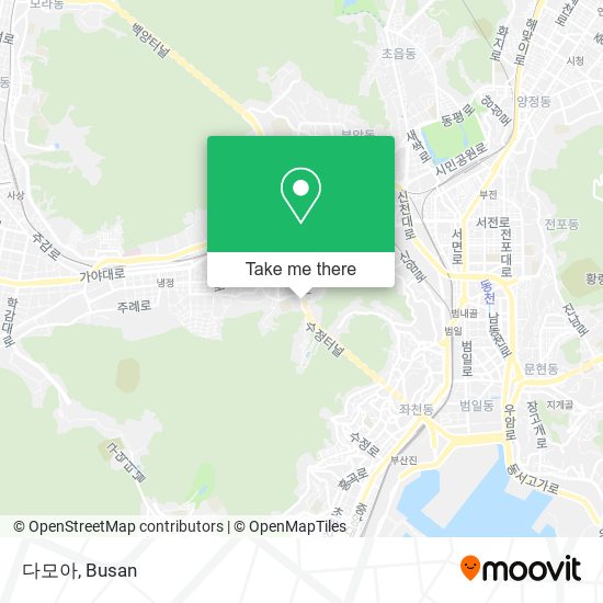 如何坐公交 或 地铁去부산진구的다모아| Moovit