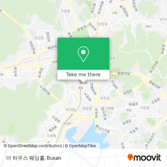 더 하우스 웨딩홀 map