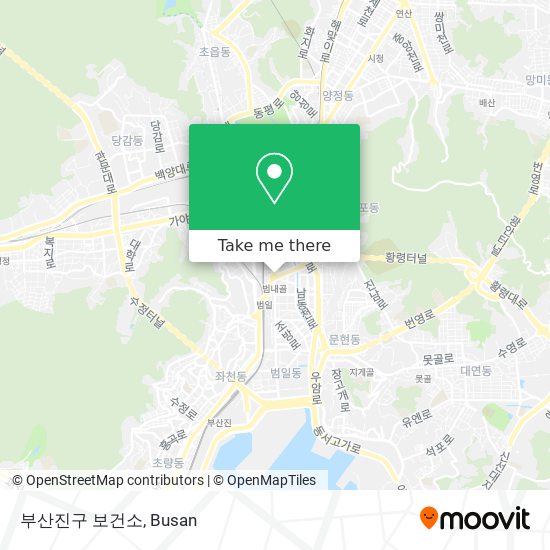 부산진구 보건소 map