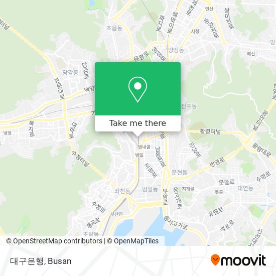 대구은행 map