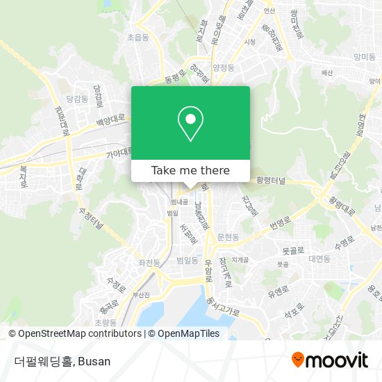 더펄웨딩홀 map