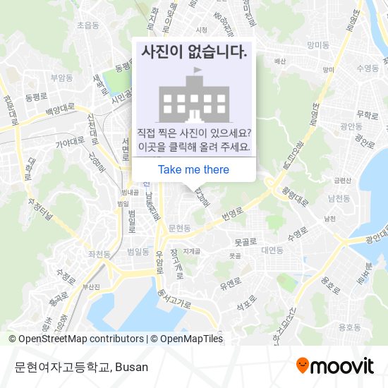 문현여자고등학교 map