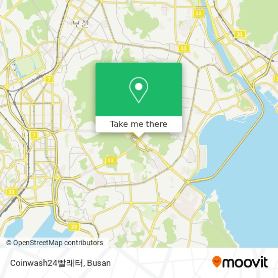 如何坐公交 或 地铁去남구的Coinwash24빨래터| Moovit