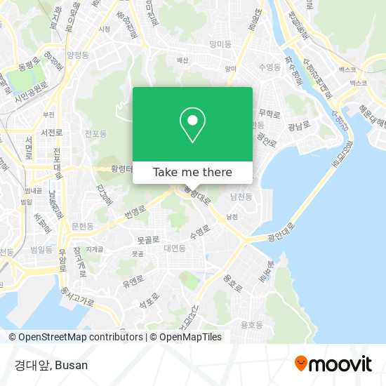 경대앞 map