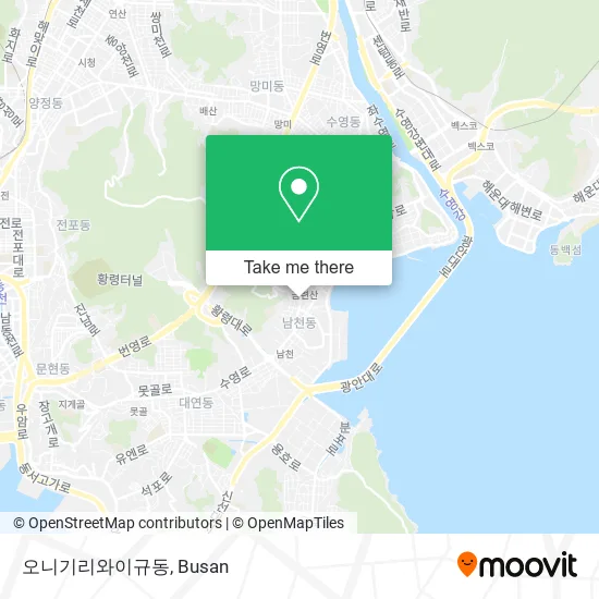 오니기리와이규동 map
