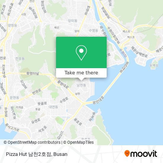 Pizza Hut 남천2호점 map