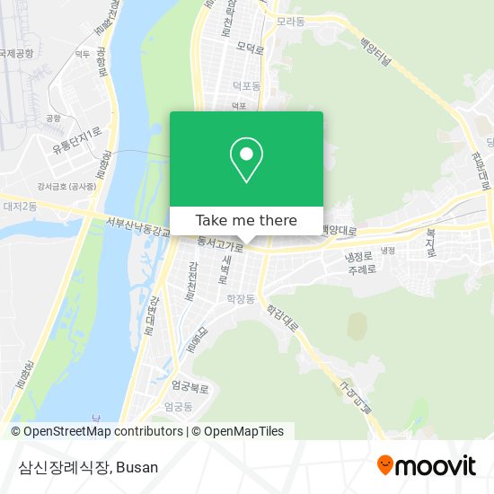 삼신장례식장 map