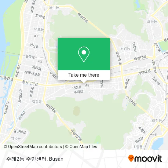 주례2동 주민센터 map