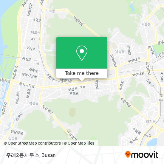 주례2동사무소 map